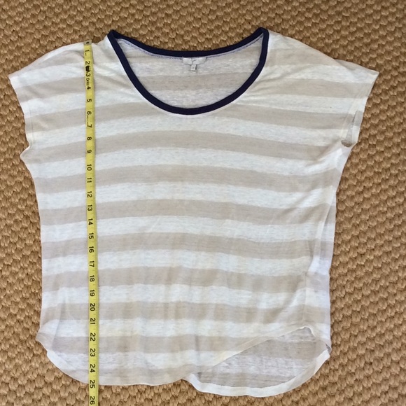 Joie Short Sleeve 💯 Linen Blouse - Small - Picture 5 of 8